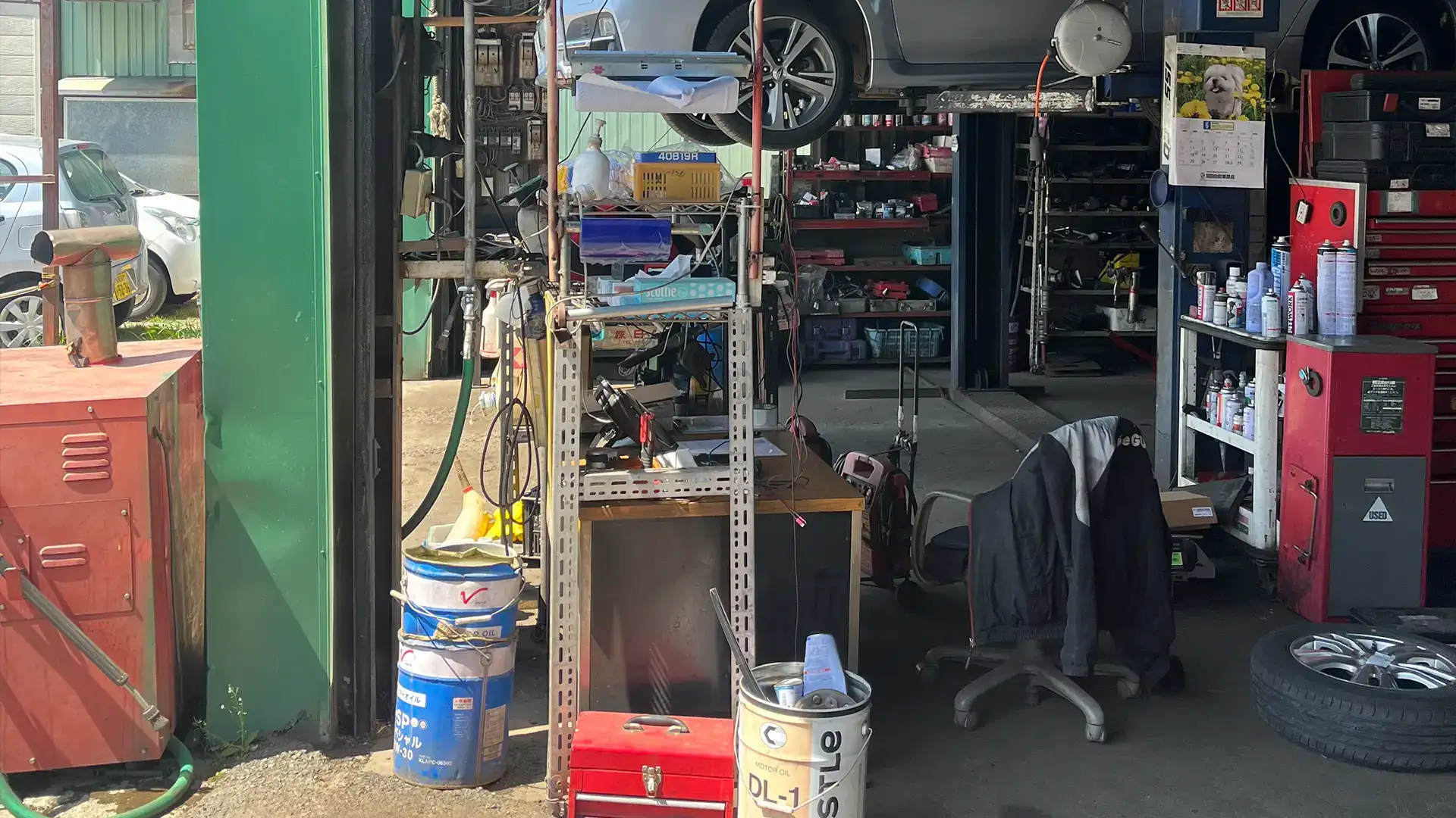 coco auto 作業風景